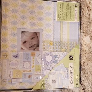 COPY - New 244 Piece Baby Scrapbook Kit